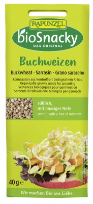 Keimsaat: Buchweizen geschält von Rapunzel, 40g