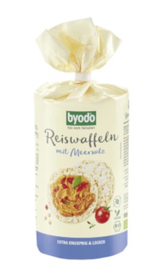 Byodo Bio Reiswaffeln mit Meersalz