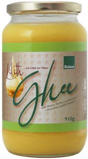 Lilith Bio Ghee im 910g Glas, aus 100% Bio-Butter online bei Kamelur kaufen