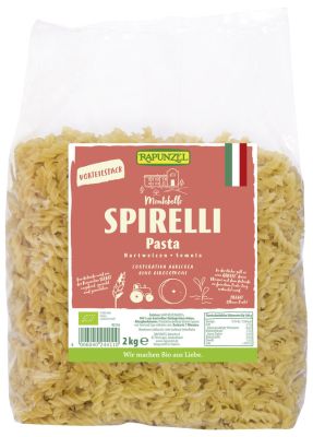 Rapunzel Bio Spirelli Semola 2kg - aus bestem Hartweizengrieß 2kg