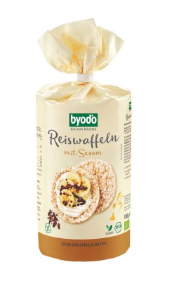 Byodo Reiswaffeln mit Sesam